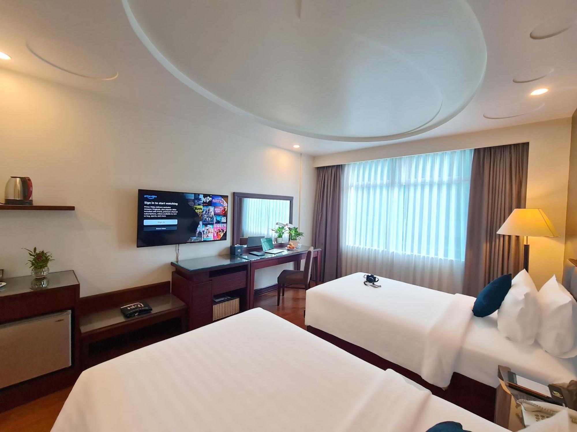 Kin Hotel Thi Sach Ho-Chi-Minh-Stadt Exterior foto