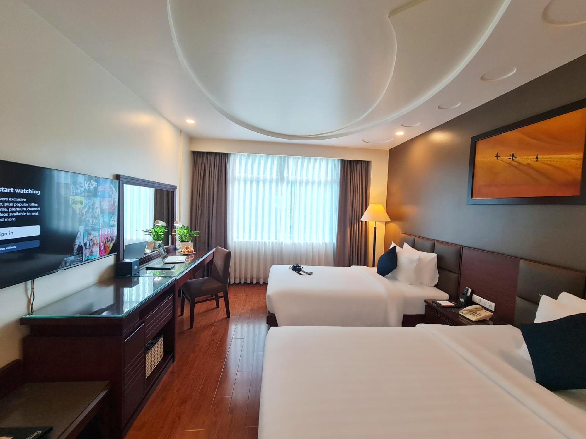Kin Hotel Thi Sach Ho-Chi-Minh-Stadt Exterior foto