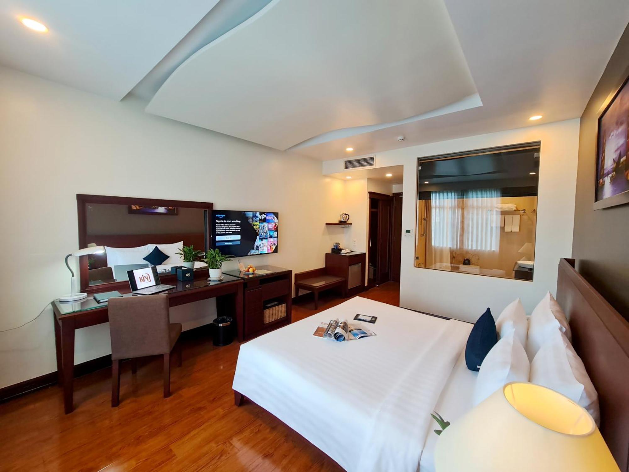 Kin Hotel Thi Sach Ho-Chi-Minh-Stadt Exterior foto