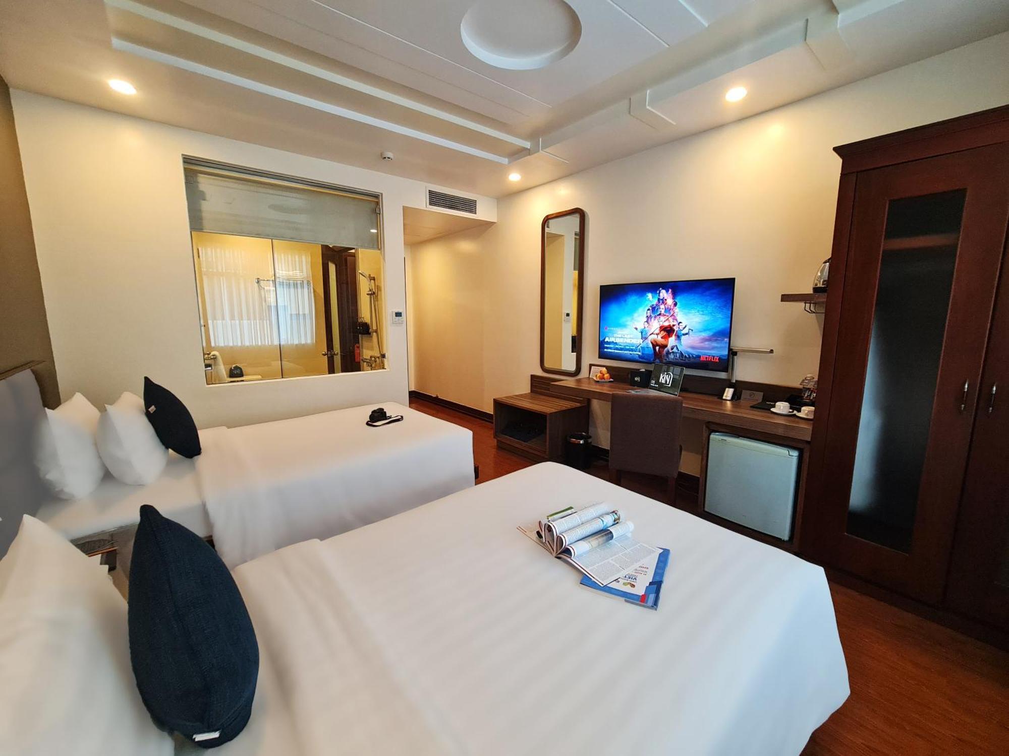 Kin Hotel Thi Sach Ho-Chi-Minh-Stadt Exterior foto
