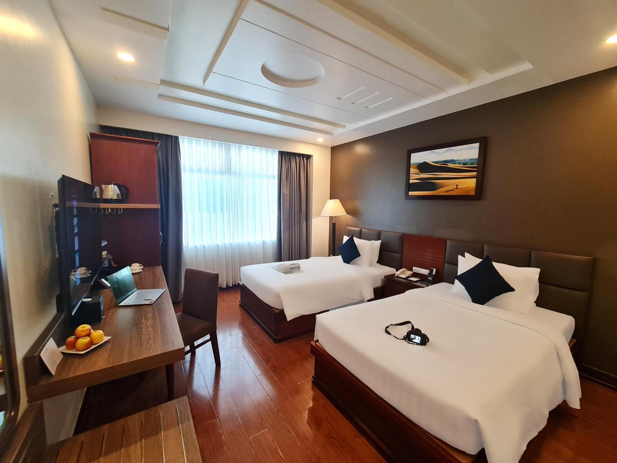 Kin Hotel Thi Sach Ho-Chi-Minh-Stadt Exterior foto