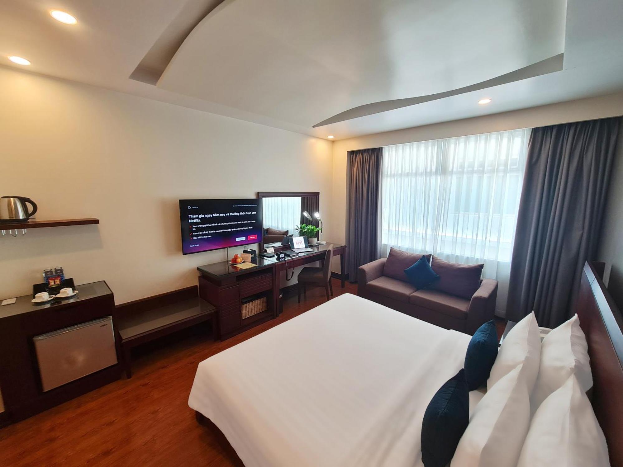 Kin Hotel Thi Sach Ho-Chi-Minh-Stadt Exterior foto