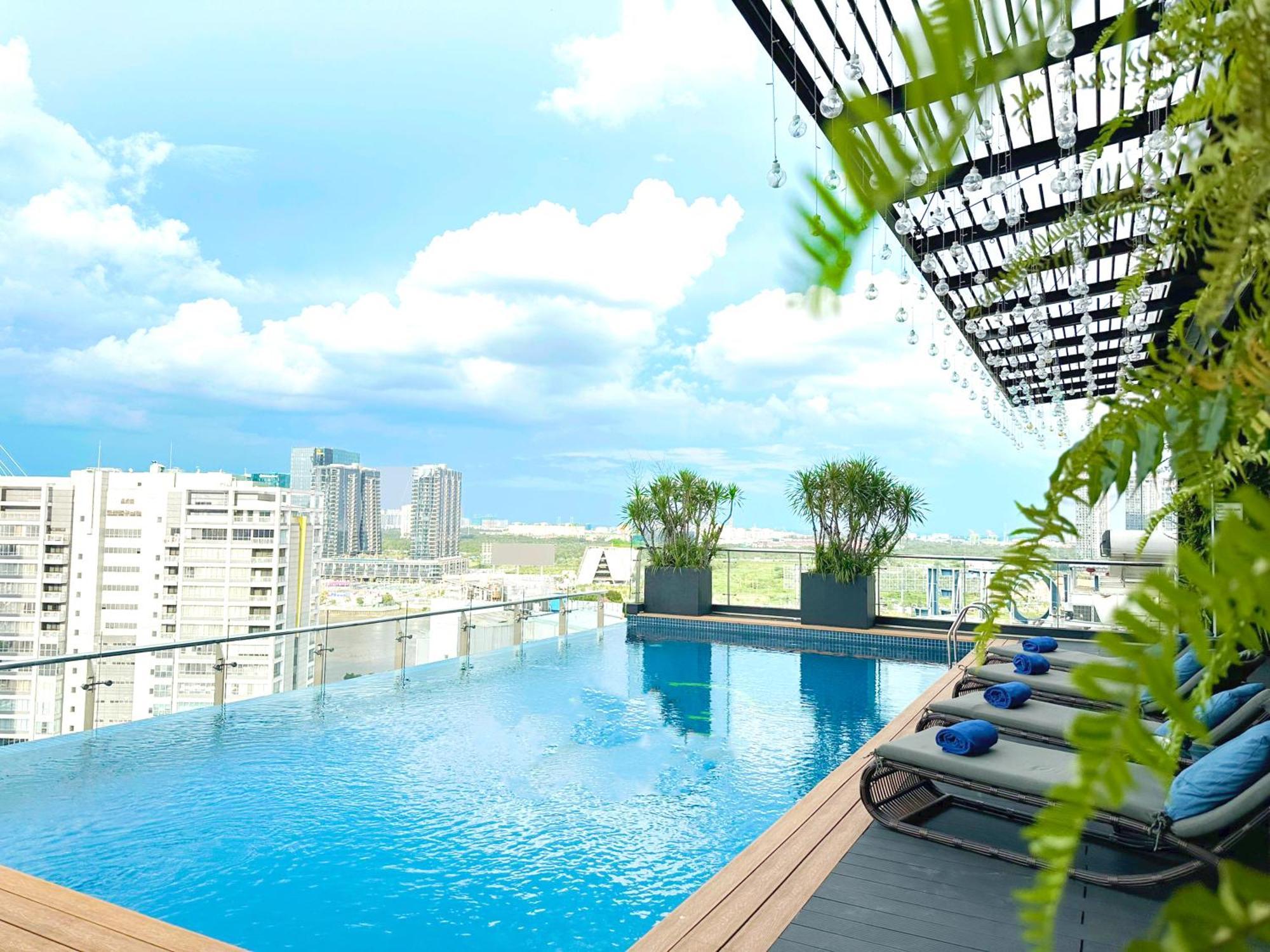 Kin Hotel Thi Sach Ho-Chi-Minh-Stadt Exterior foto