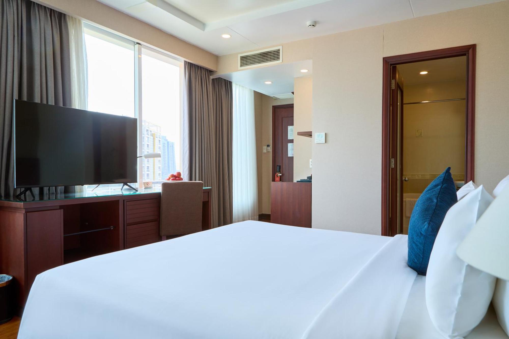 Kin Hotel Thi Sach Ho-Chi-Minh-Stadt Exterior foto