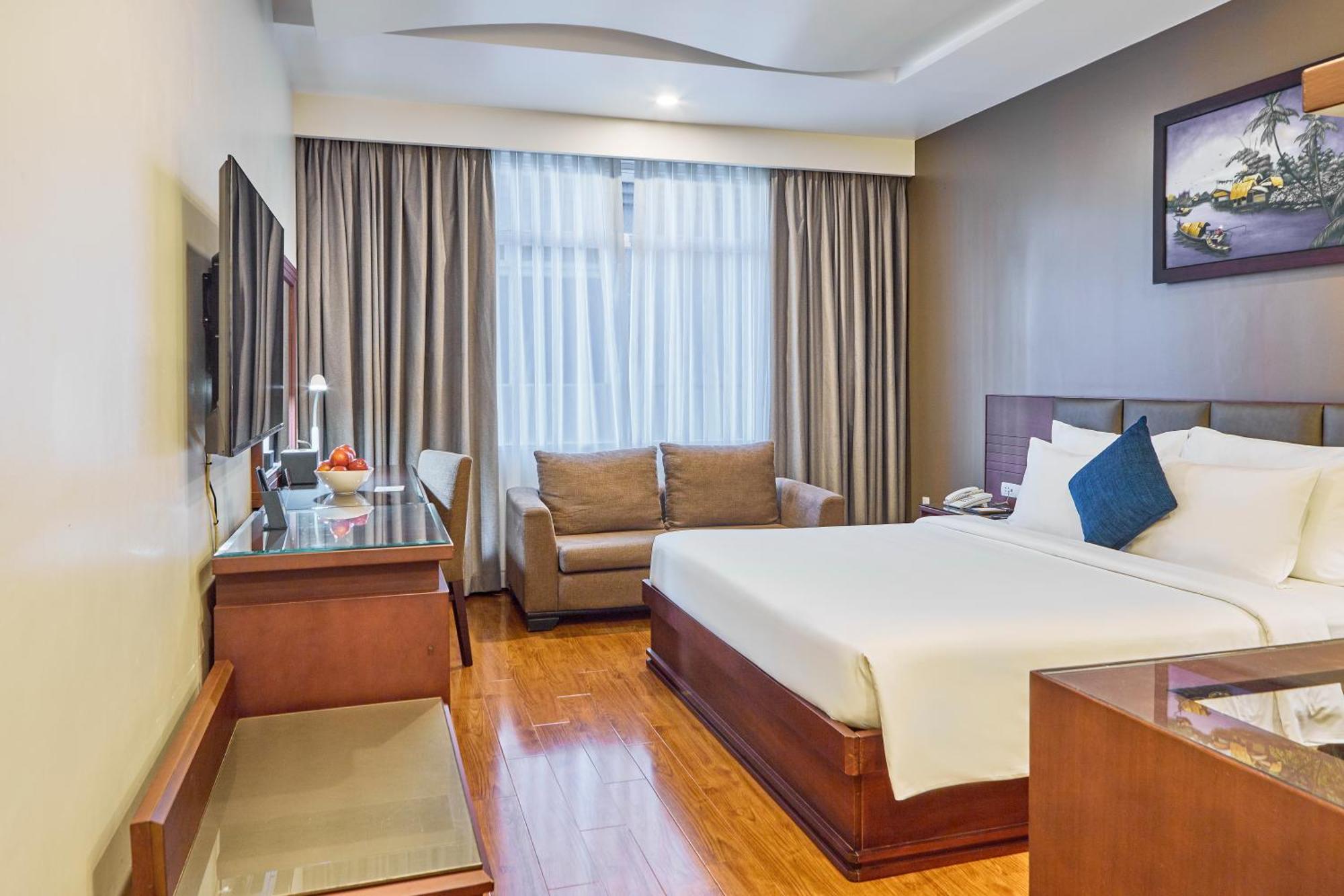 Kin Hotel Thi Sach Ho-Chi-Minh-Stadt Exterior foto